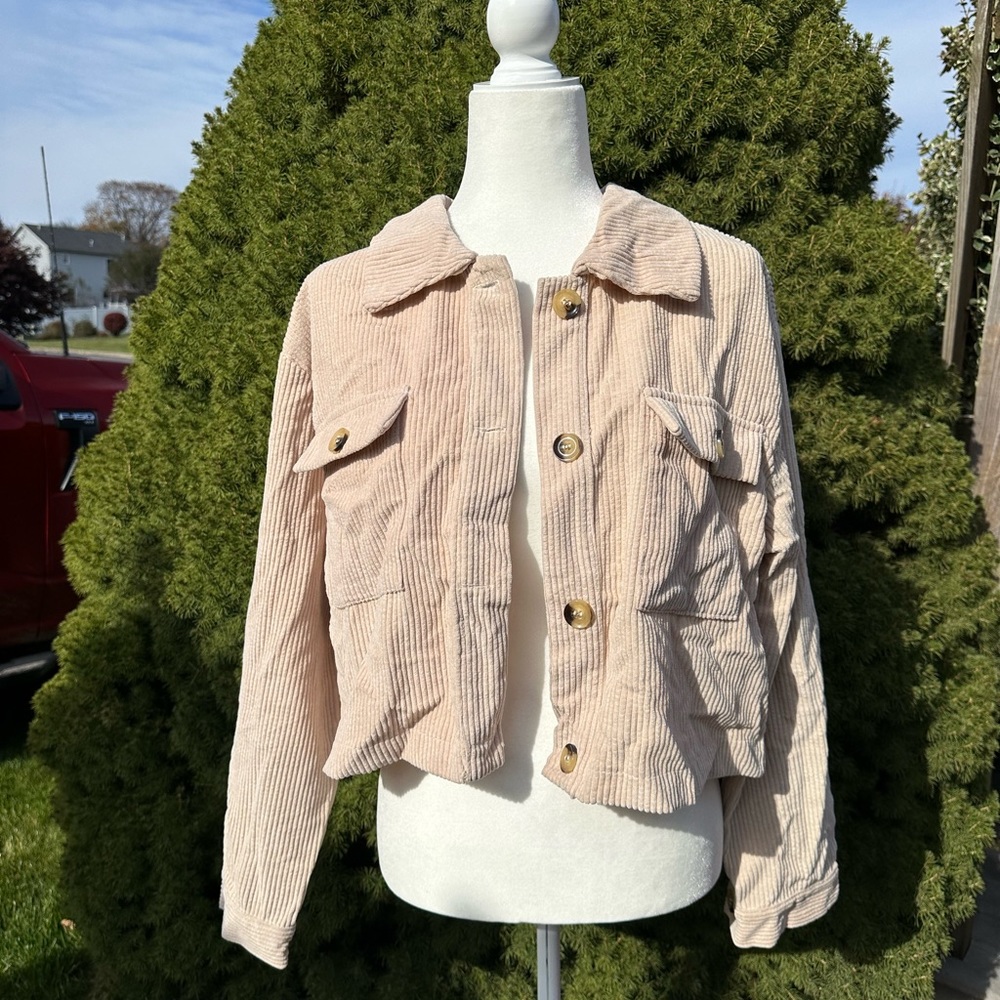 Corduroy Button Down Long Sleeve
